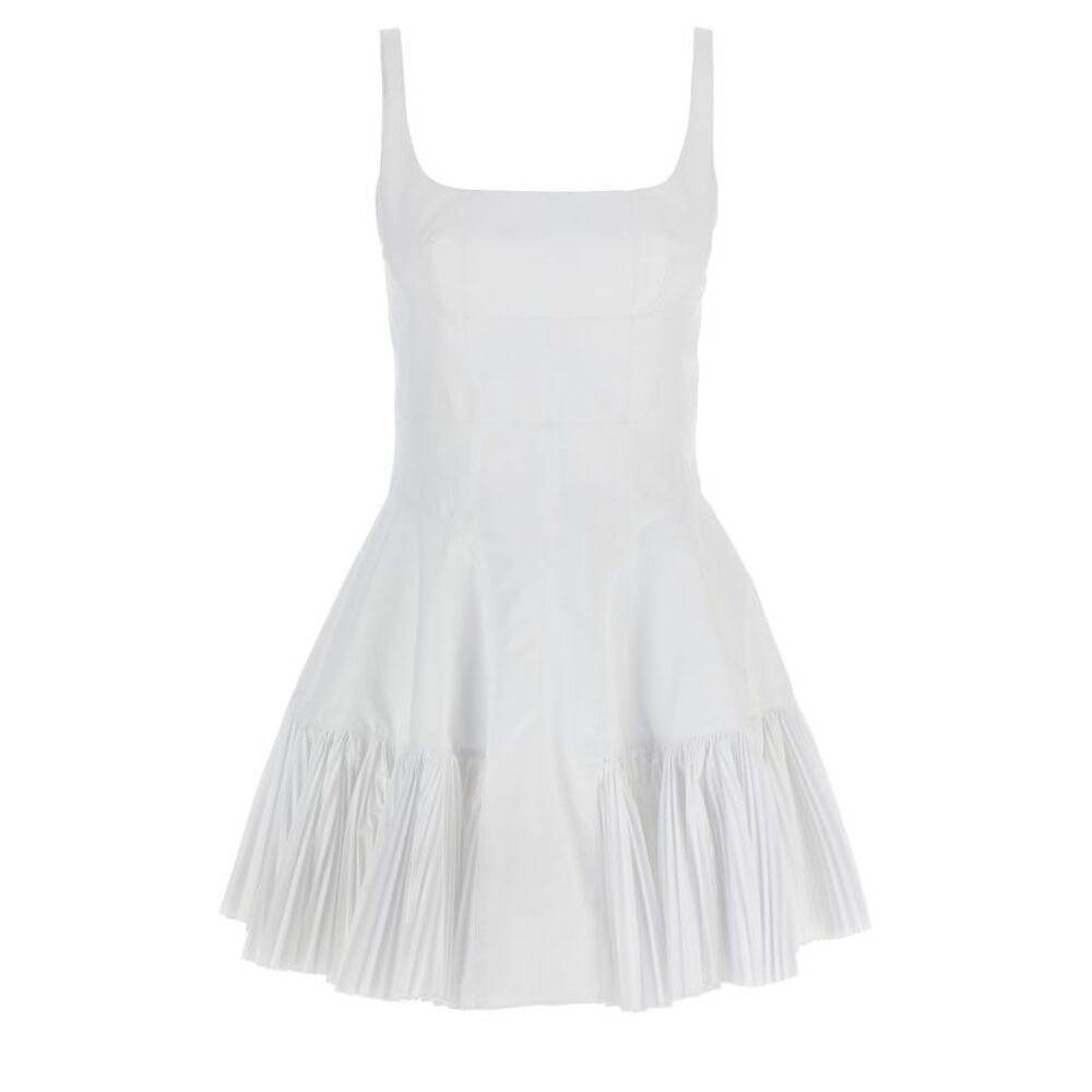 Giovanni Bedin White Polyester Short Women's Dress